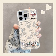 Snoopy Case For Vivo Y17 Y12 Y12S Y30 Y7S Y50 Y100 S10 S10E V23E V23 V25 V27 V29 X60 X70 X80 X90 X10