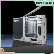 [mmise.sg] KK-9803 Full 10 Band Radio FM/MW/SW1-8 Portable Radio AM FM Radio for Elder