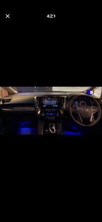 30系alphard，vellfire 日本原裝正廠照地腳燈