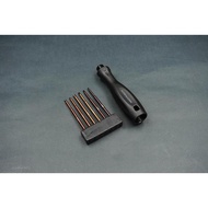KOSWORK 1/4" Drive Hex Wrench Set (1.5, 2.0, 2.5mm, 3.0mm Hex & 2.0, 2.5mm Ball Wrench)