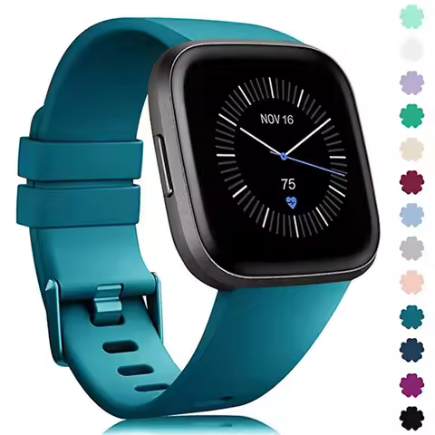 Strap for Fitbit Versa/Versa2/Versa Lite Correa Smart Watch Replacment Band Sport Silicone Bracelet 