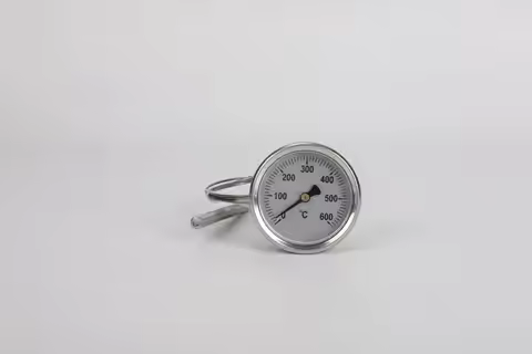 Stainless steel housing temperature meter 0-500 degrees 0-600 degrees pizza oven thermometer Oven te