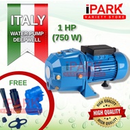 ITALY DeepWell Jet Water Pump w/ Accessories Deep Well 100% Copper Motor Ejector Adapter