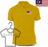 🔥PROMOSI HEBAT🔥 [SULAM]  ZZ HOT SALE I LOVE MALAYSIA LOGO  POLO EMBROIDERY BAJU LELAKI PEREMPUAN POL