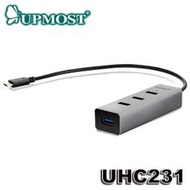 【MR3C】含稅 UPMOST 登昌恆 Uptech UHC231 USB-C3.1 4埠HUB集線器