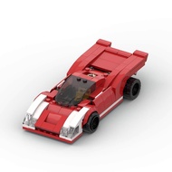 MOC Building Blocks Compatible Lego 47034 Porsche 917k 8 Grid Car speed Series Racing Model Gift2026