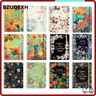BZUQEXH Calendar 2026, Jan.2026 - Dec.2026 A5 2026 Planner, Weekly and Monthly Agenda Monthly Tabs C