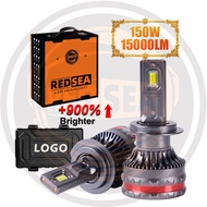 Mentol LED Kereta Redsea R17 Lampu Depan LED 150W H4 H11 9005 9006 H7