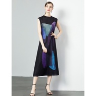 Pleated Issey Miyake Dress Issey Miyake Dress Issey Miyake Pleated Issey Miyake Pleated Round Neck P