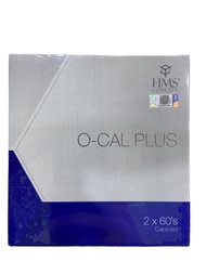 HMS O-Cal Plus 2 x 60tablets [Natural Seaweed Calcium, Vitamin D3, Vitamin K2, Magnesium Exp08/24
