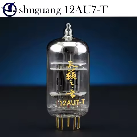 HIFI Shuguang 12AU7-T 12AU7T Vacuum Tube Valve Upgrade 12AU7 ECC82 Electronic Tube For Audio Amplifi