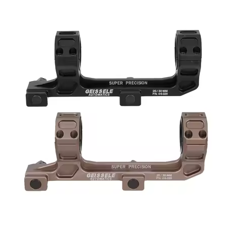 Tactical GEISSELE Cantilever Rifle Scope 25.4mm 30mm Ring ROF 45 90 RAISER Mount High Low Profile Ba