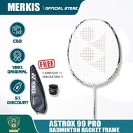 【Lee Chong Wei's Choice】YONEX ASTROX 99 Carbon Fiber Racket Single Badminton Racket With Free bag