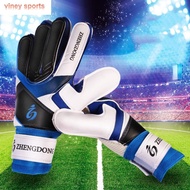 VINEY Excellent Football Gloves Anti-slip Wear-resistant Football Training Gloves Protective Gear Colorful Goalkeeper Gloves Kids/Adult