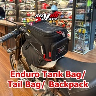 Tank Bag ENDURO 7 Gear Multifungsi Tail Bag / Backpack Tas Motor Tas Tangki 7GEAR Bag