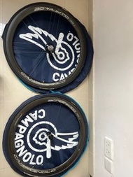 罕有Campagnolo bora wto 45 白字 無花 rim brake