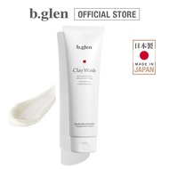 b.glen Clay Wash – Mild Facial Cleanser with Natural Clay | Made in Japan | Shipped from Japan