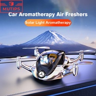 Mercedes Benz Car Air Freshener Helicopter Solar Aromatherapy Perfume Rotating Diffusers For C Class