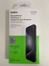 Belkin UltraGlass 2 保護貼 iPhone 15 Pro Max