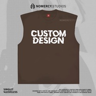 KATUN NORACY.STUDIOS - CUSTOM SINGLET COLOR REGULAR SLEEVELESS T-SHIRT METAL BAND ROCK MUSIC | GRUNG