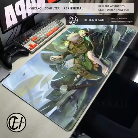 Bloomburrow Plain Game Mat TCG Large Mouse Pad Ultra Smooth Keyboard Pad Table Pad with Sealed Edge 