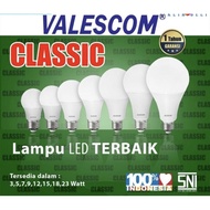 Valescom Classic LED bulb 3w 5w 9w 12w 15w 18w bulb warranty