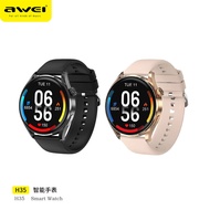 AWEI H35 smart watch Bluetooth call IP68 waterproof heart rate blood oxygen blood sugar sports watch