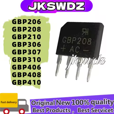 10PCS 100% NEW GBP206 GBP208 GBP210 GBP306 GBP307 GBP310 GBP406 GBP408 GBP410 DIP-4 standard single-