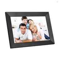 Andoer 10.1 Inch Smart WiFi Photo Frame Digital Picture Frame HD IPS Touch-screen 1280*800 Photo 1080P Video 16GB Storage Supports Auto Rotation Photo Sharing via APP