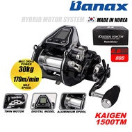 (KOREA) 30Kg Banax Kaigen 1500TM Electric Twin Motor Deep Sea Trolling, Jigging &amp; Game Fishing