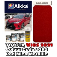 AIKKA AUTOMOTIVE PAINT / TOYOTA VIOS 2021/CROSS 3R3** CRYSTAL / RED MICA METALLIC /  TOUCH UP PAINT 