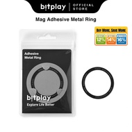 [Bitplay SG]- SG Magnetic Ring Sticker For All Phone Case Compatible Wireless Charger, Card Holder, 