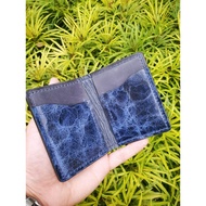 The Iris - A compact card and cash bifold leather wallet