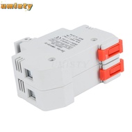 UMISTY 1000VDC Circuit Breaker, with 2 Fuse 25A 1000VDC DC Circuit Breaker, Circuit Breaker Set 10x3