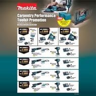 🔥SUPER VALUE🔥 MAKITA 40V XGT Carpentry Performance Toolkit Promotion ( RT001GZ23 Trimmer / FN001GZ B