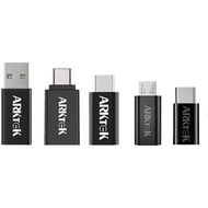 Japan Direct Delivery 【Set of 5】ARKTEK USB-C Adapter Set USB TYPE C USB-C MICRO USB USB-C USB 3.0 LIGHTNING → USB-C Cable Converter