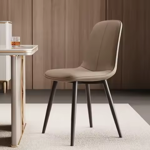 Set Of 4 Modern Aesthetic Dining Chairs Comfortable Luxury Dining Chairs Ergonomic Dining Room Chair