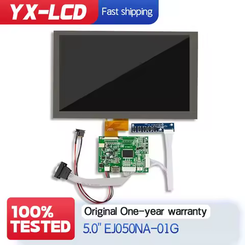 Original 5 inch EJ050NA EJ050NA-01G 800x480 LCD Module RGB Interface MID UMPC MP3 PMP Car Reversing 