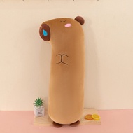 100cm Capybara Pillow Bolster Plush Doll Toy Birthday Gift Patung Bantal Peluk Kapibara Hadiah