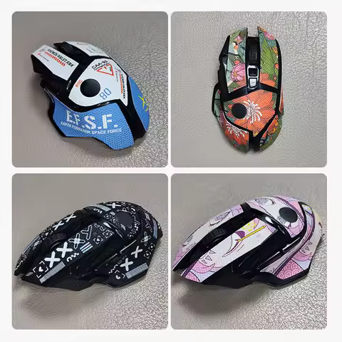 Mouse Grip Tape Skate Sticker Non Slip Suck Sweat Mouse Anti-Slip Sticker For Logitech G502 HERO