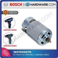 Bosch 1607000D7K Original DC Motor For GSR120LI / GSB120LI GEN2 / GSB120LI GEN1