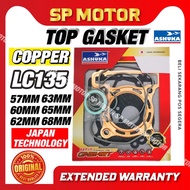 GASKET TOPSET TOP SET ASHUKA STD 57MM 60MM 62MM 63MM 65MM 66MM 68MM 70MM 72MM COOPER HEAD GASKET LC1