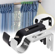 USNOW Curtain Rod Bracket Multifunction Practical Extendable Heavy Duty Adjustable With Screws Curtain Rod Support