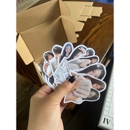 Sticker size 3x4cm can be printed on request - Tran Bich Lien