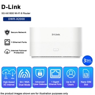 D-Link DWR-X2000 5G AX1800 WiFi 6 DUAL WAN Mobile Router