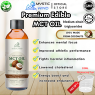 Food Grade MCT Oil - 100% Pure - Medium Chain Triglycerides from Coconut Oil -Coffee MCT Oil Keto Su