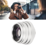 Manual Focus Lens  MC Multi Layer Coating Large Aperture Prime 12 Leaves 35mm for Mirrorless Cameras