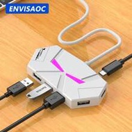 7 Port / 4 Port USB HUB Splitter USB2.0 Hub Splitter USB Adapter Hub Multi-Port Socket Splitter For 