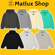 [BEST QUALITY] Fear Of God FOG Essentials Pullover 24FW hoodie premium version, ESSENTIALS loose fle