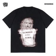 Rose Number One T-shirt Girl - 24s Combed Cotton T-shirt